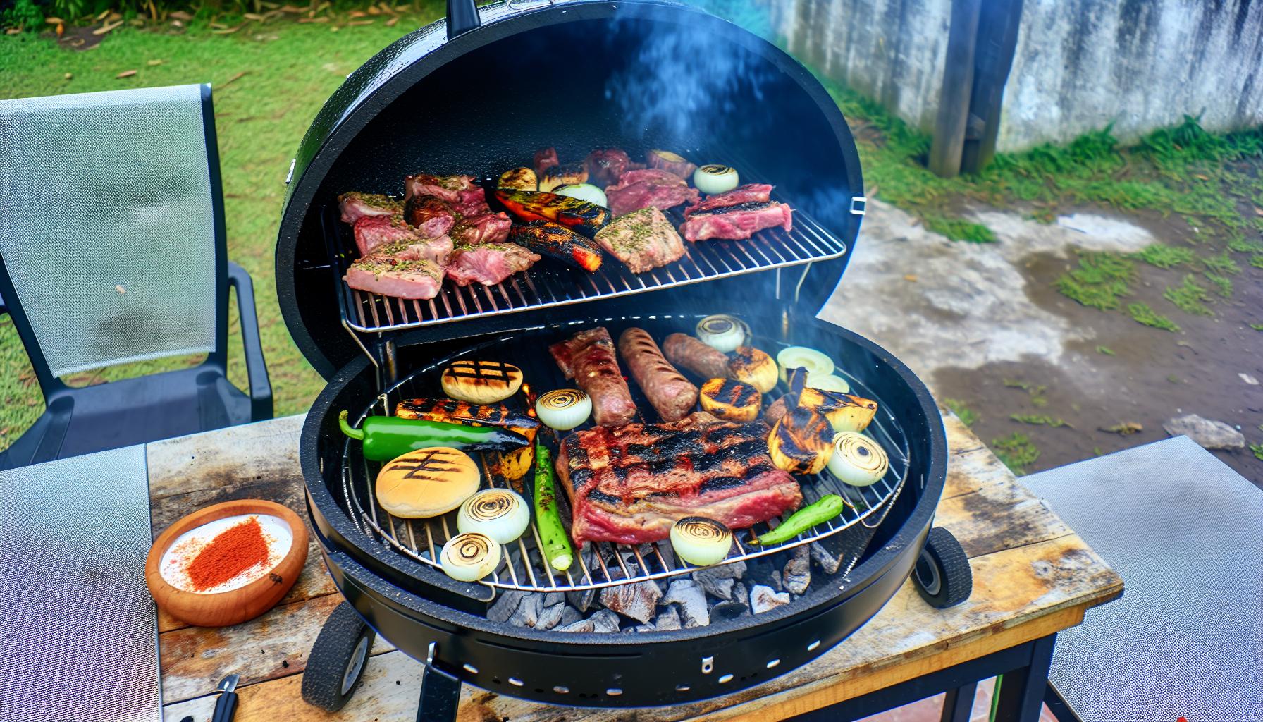 como fazer churrasco com grelha argentina