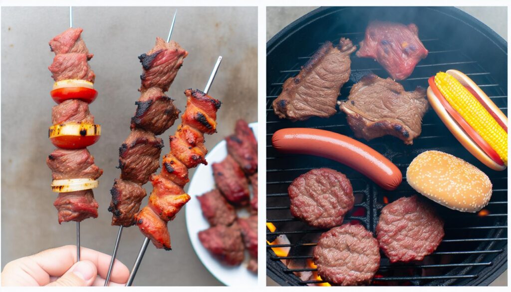 diferenÃ§a entre churrasco e barbecue