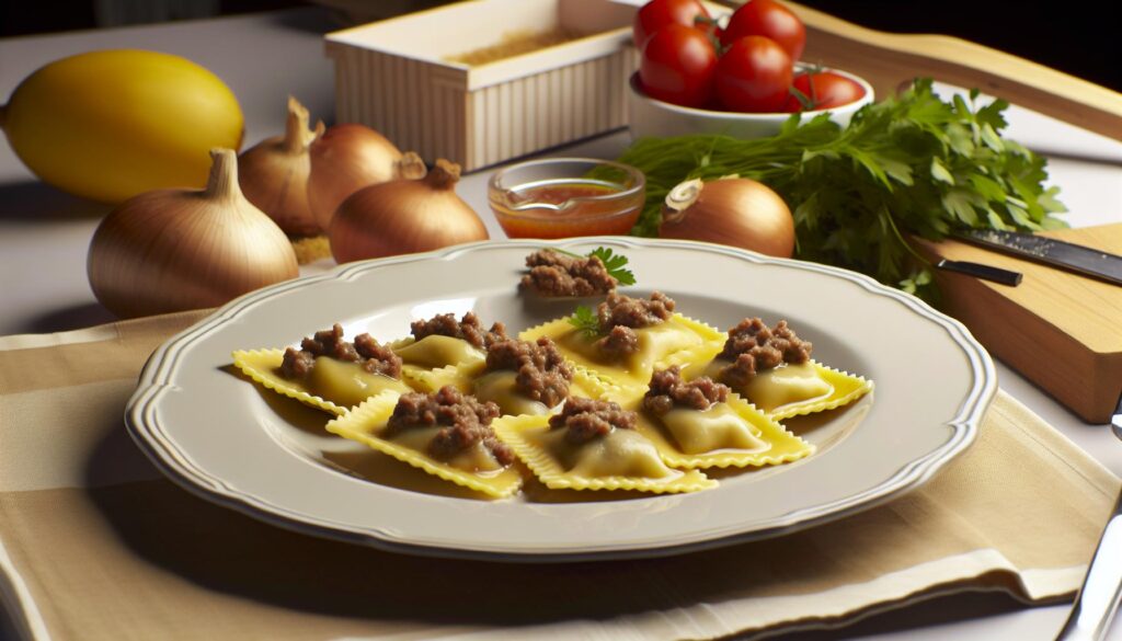 Ravioli de carne