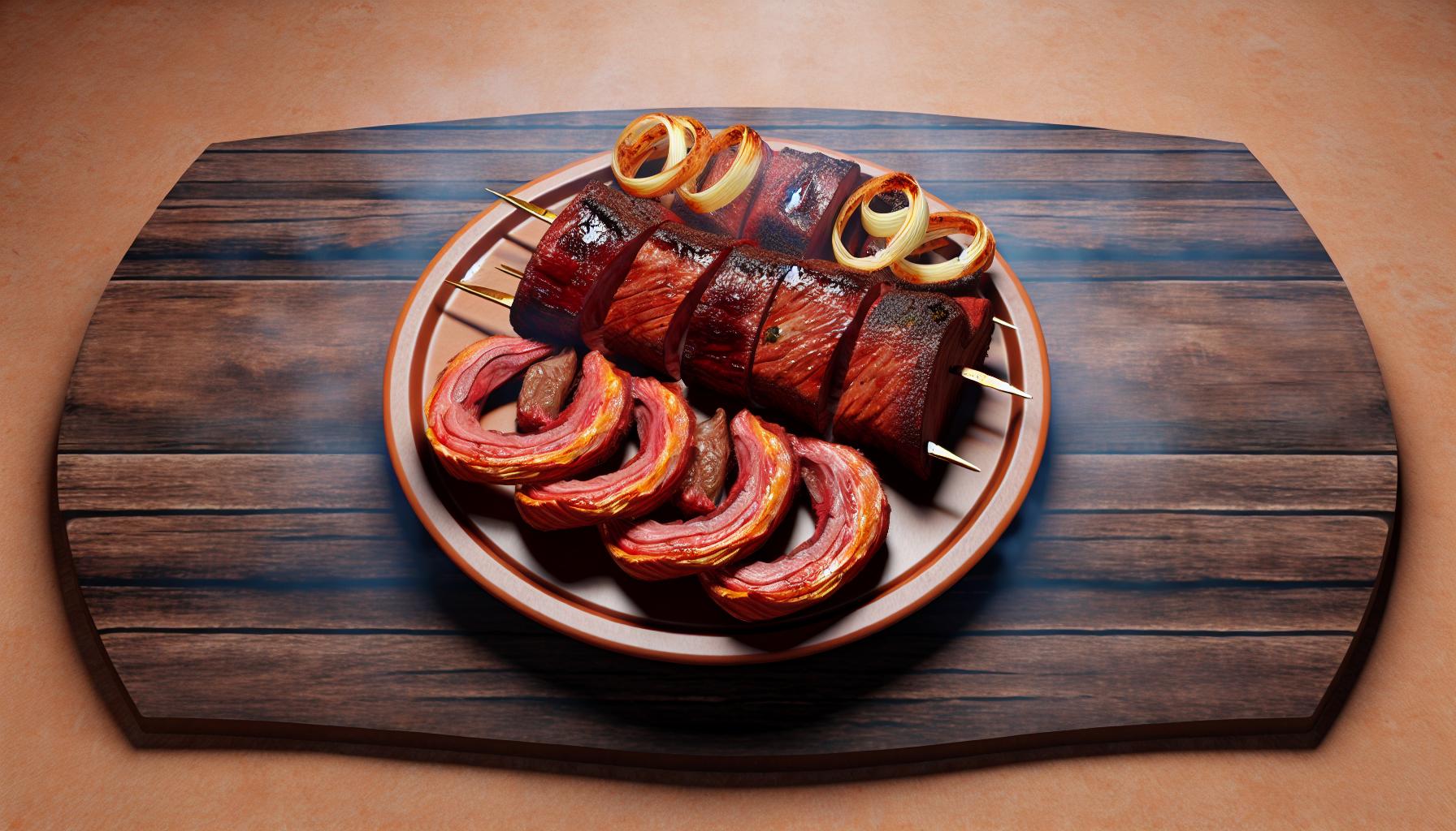 maminha recheada na churrasqueira