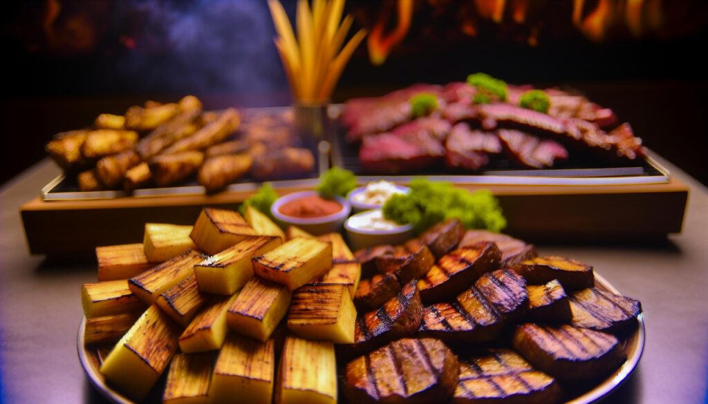 acompanhamento de mandioca para churrasco