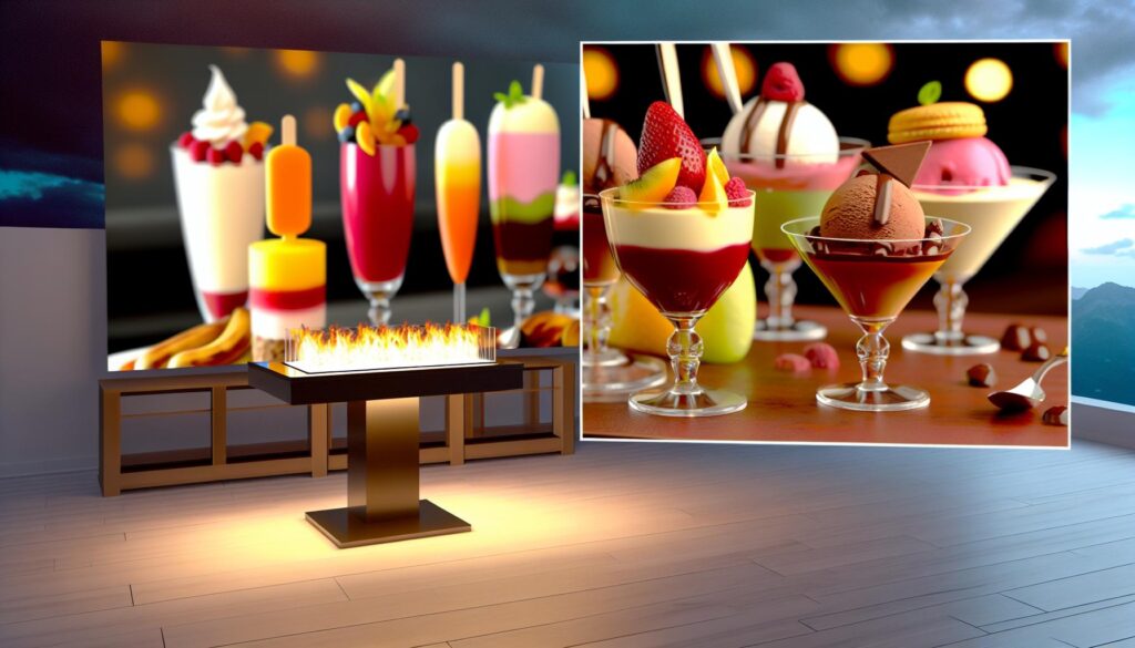 sobremesas geladas para churrasco